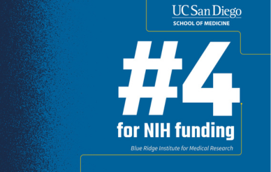 DOP Ranked #4 in the U.S. among psychiatry departments for NIH funding, according to the Blue Ridge Institute for Medical Research